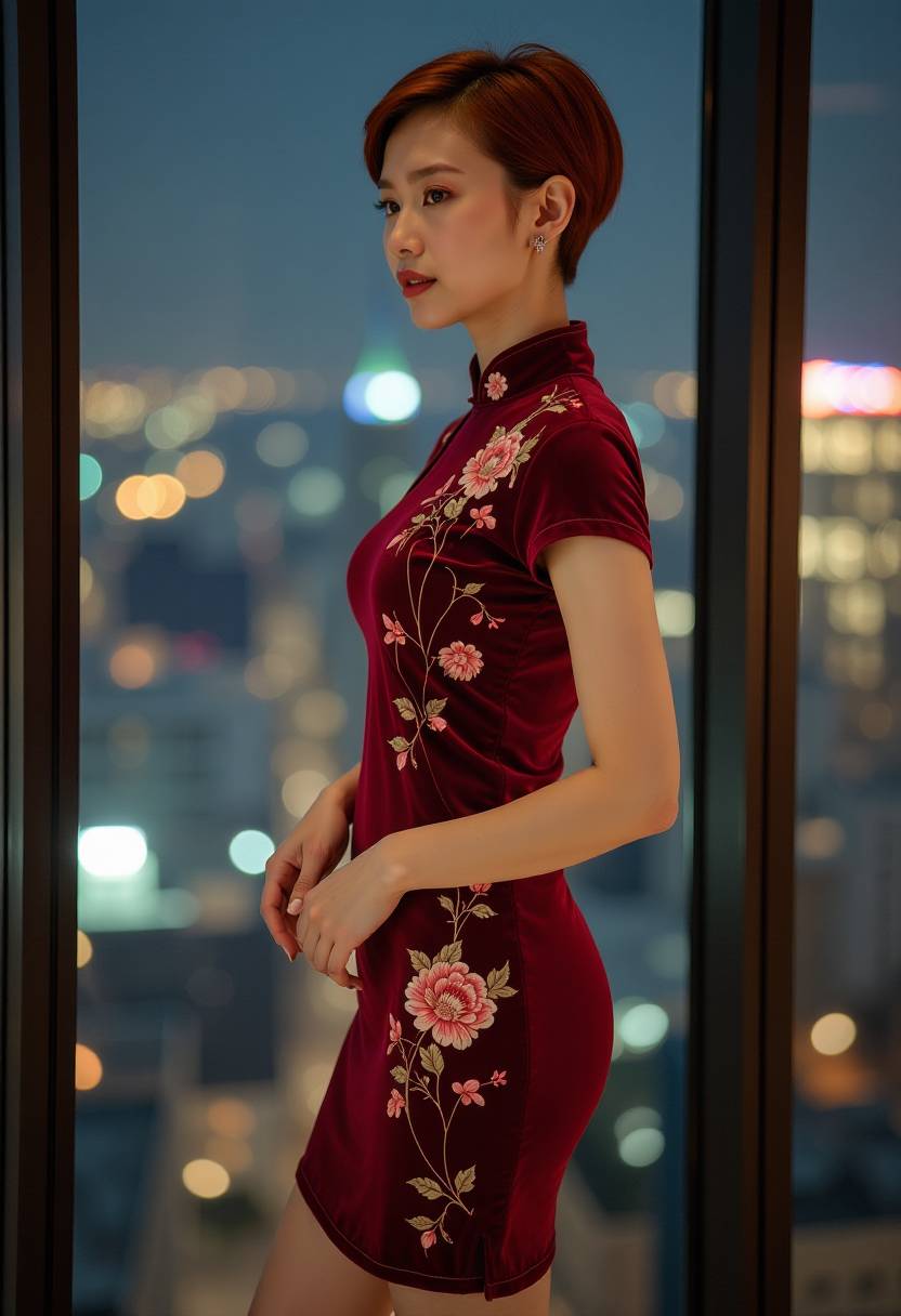 电影胶囊旅馆夜景剧照